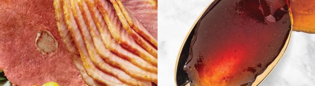 Glazed Spiral-Sliced Ham with Blackberry-Jalapeno Glaze