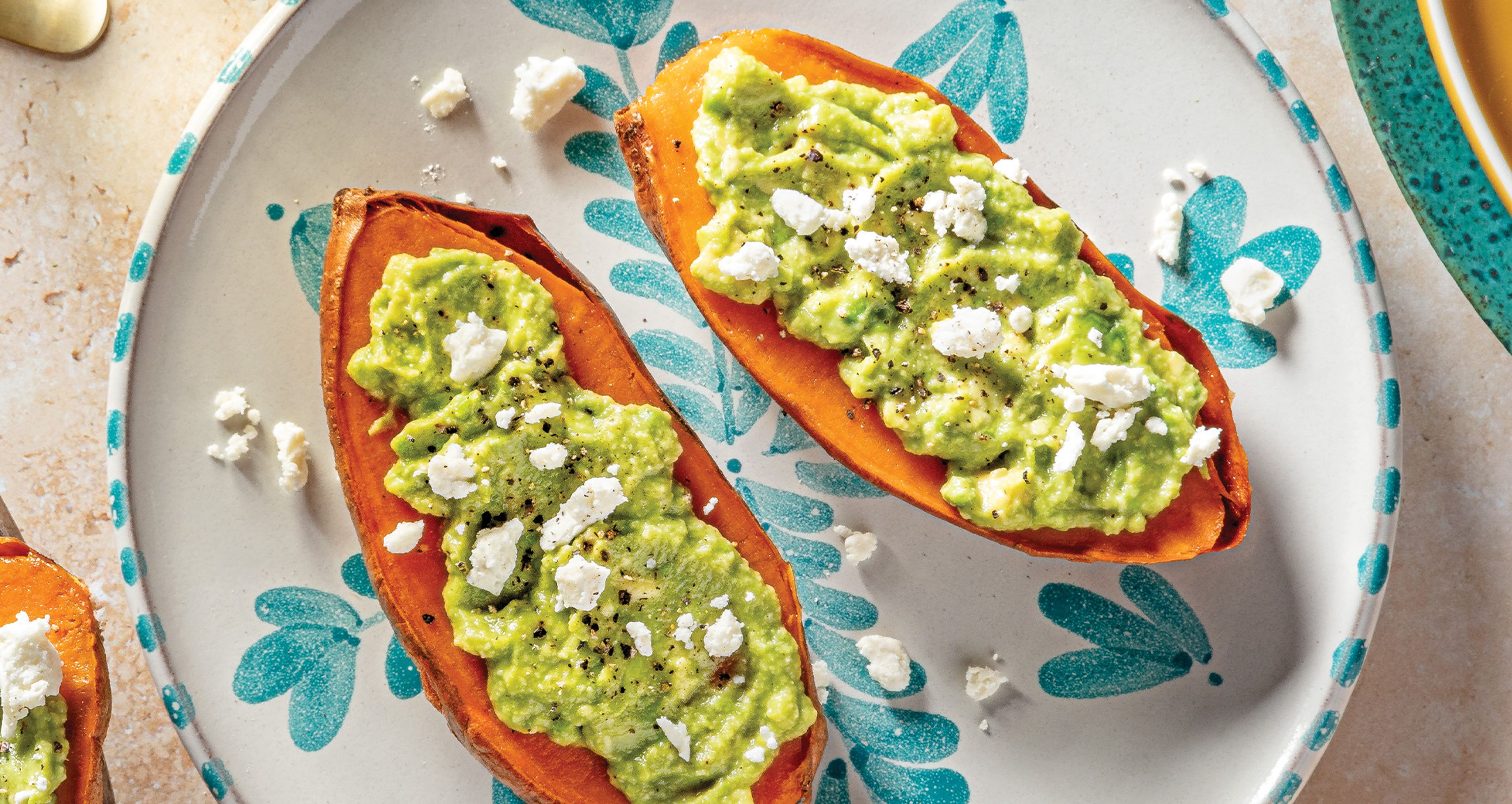 Avocado Baked Sweet Potatoes