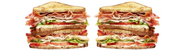 Garden-Style Club Sandwich