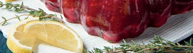 Lemon Thyme Cranberry Sauce