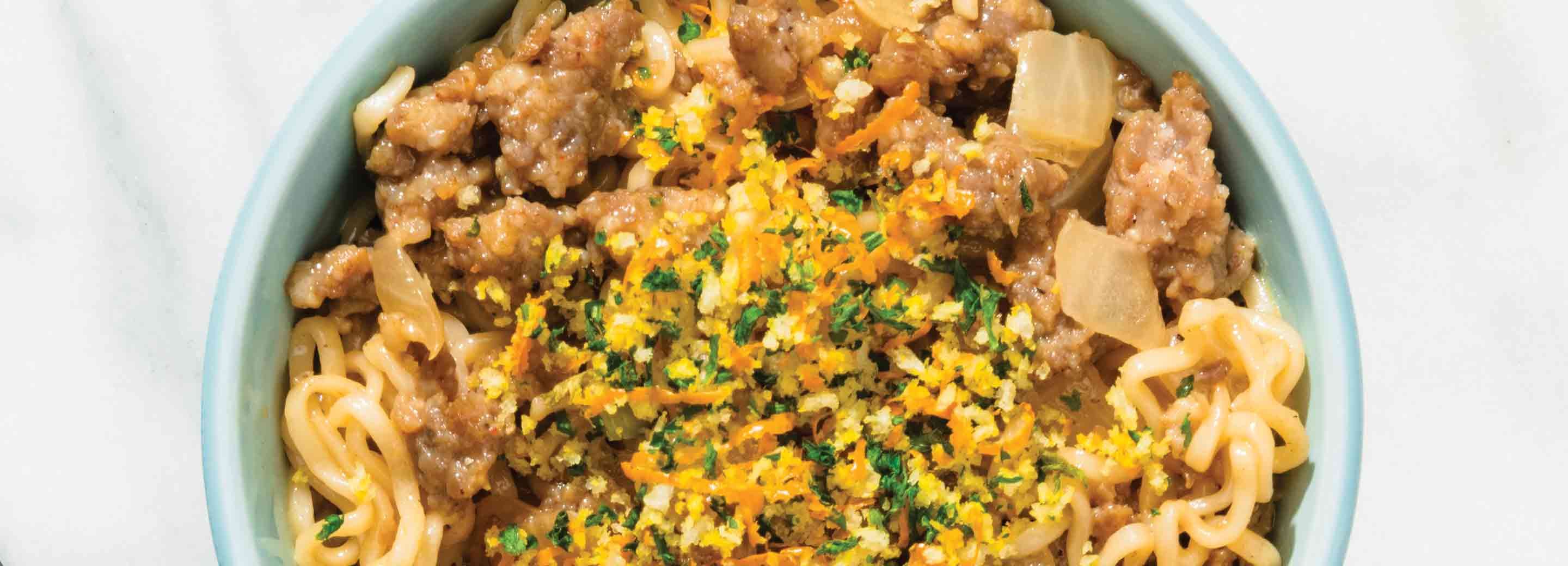 Breakfast Ramen Carbonara | Schnucks