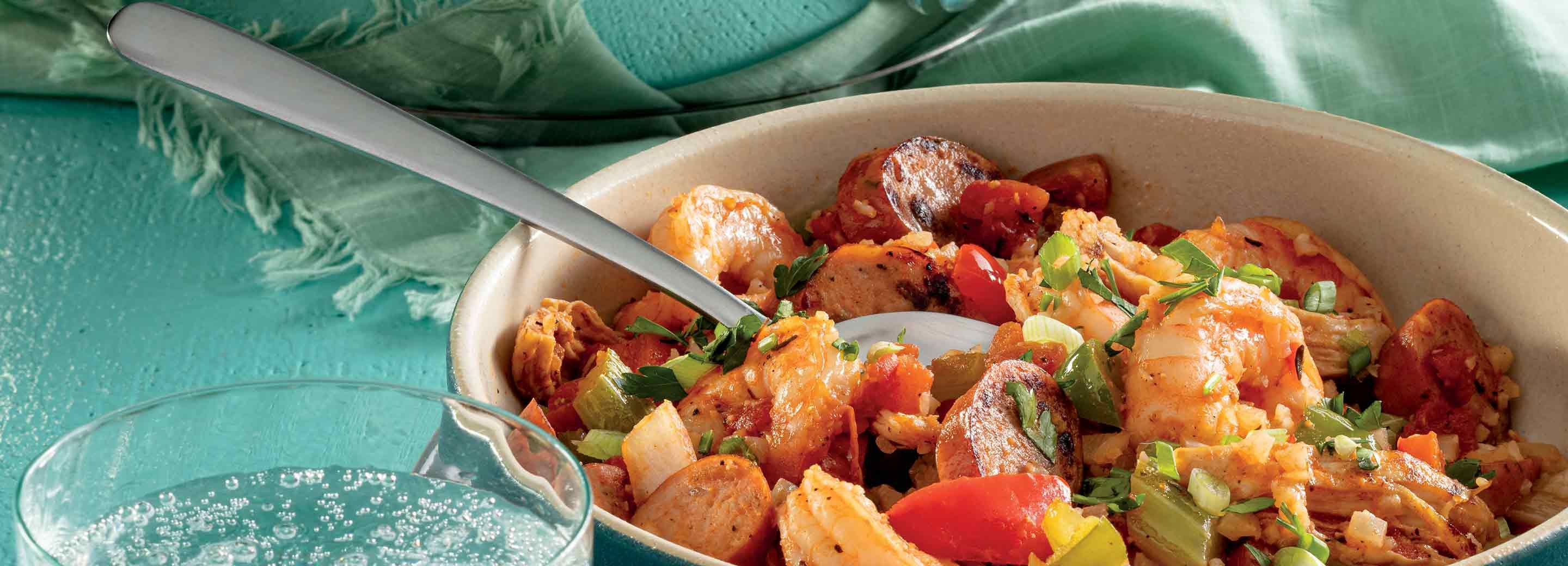 Jambalaya with Cauliflower Rice | Schnucks