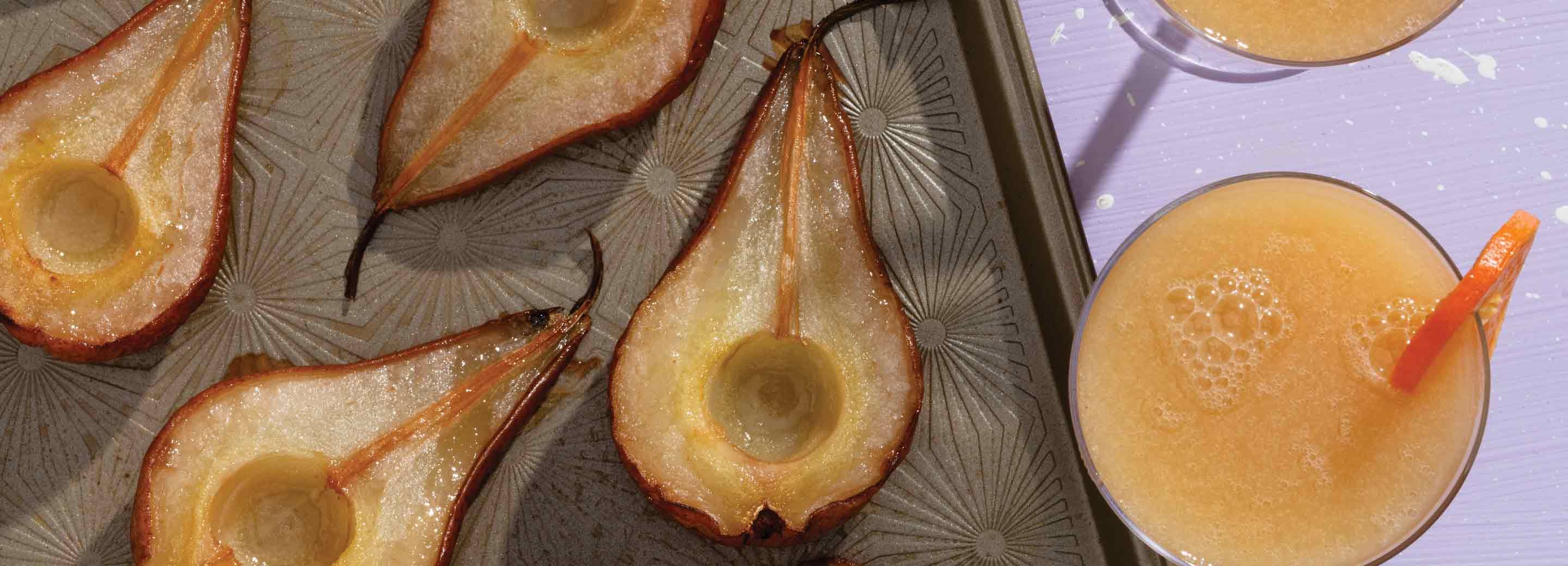 Roasted Pear and Citrus Cocktail | Schnucks