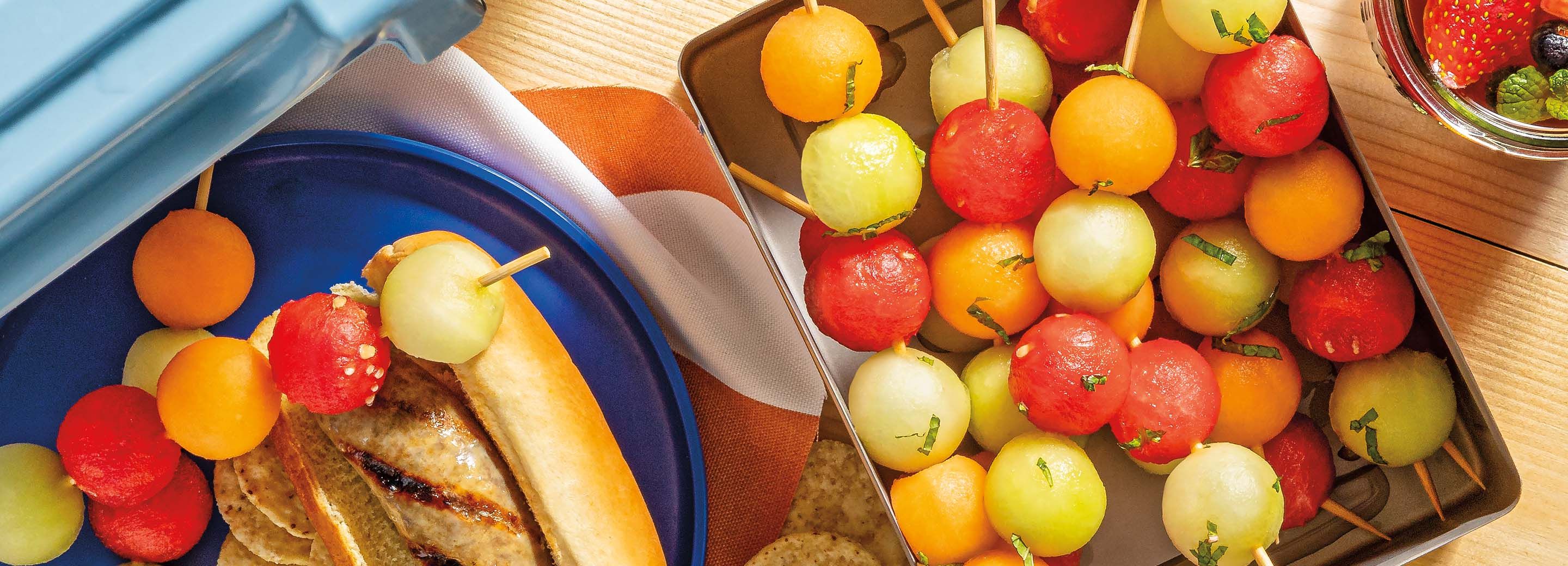 Melon Ball Skewers | Schnucks