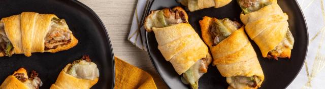 Steak & Cheese Crescent Roll-Ups