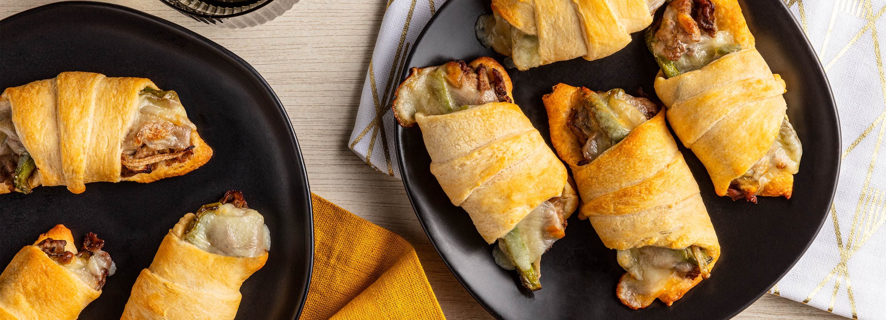 Steak &amp; Cheese Crescent Roll-Ups | Schnucks