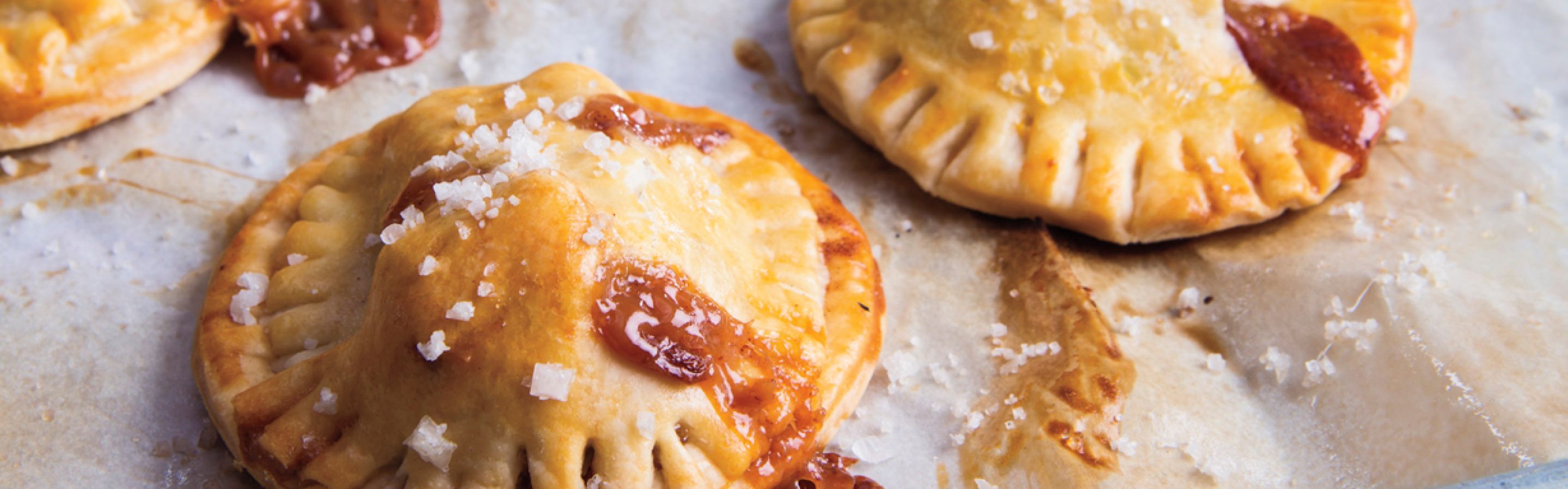 Salted Caramel Apple Hand Pies