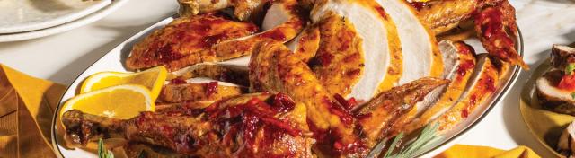 Cranberry-Orange Glazed Turkey