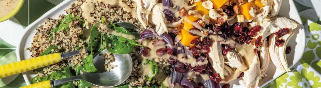 Rotisserie Chicken and Roasted Squash Salad