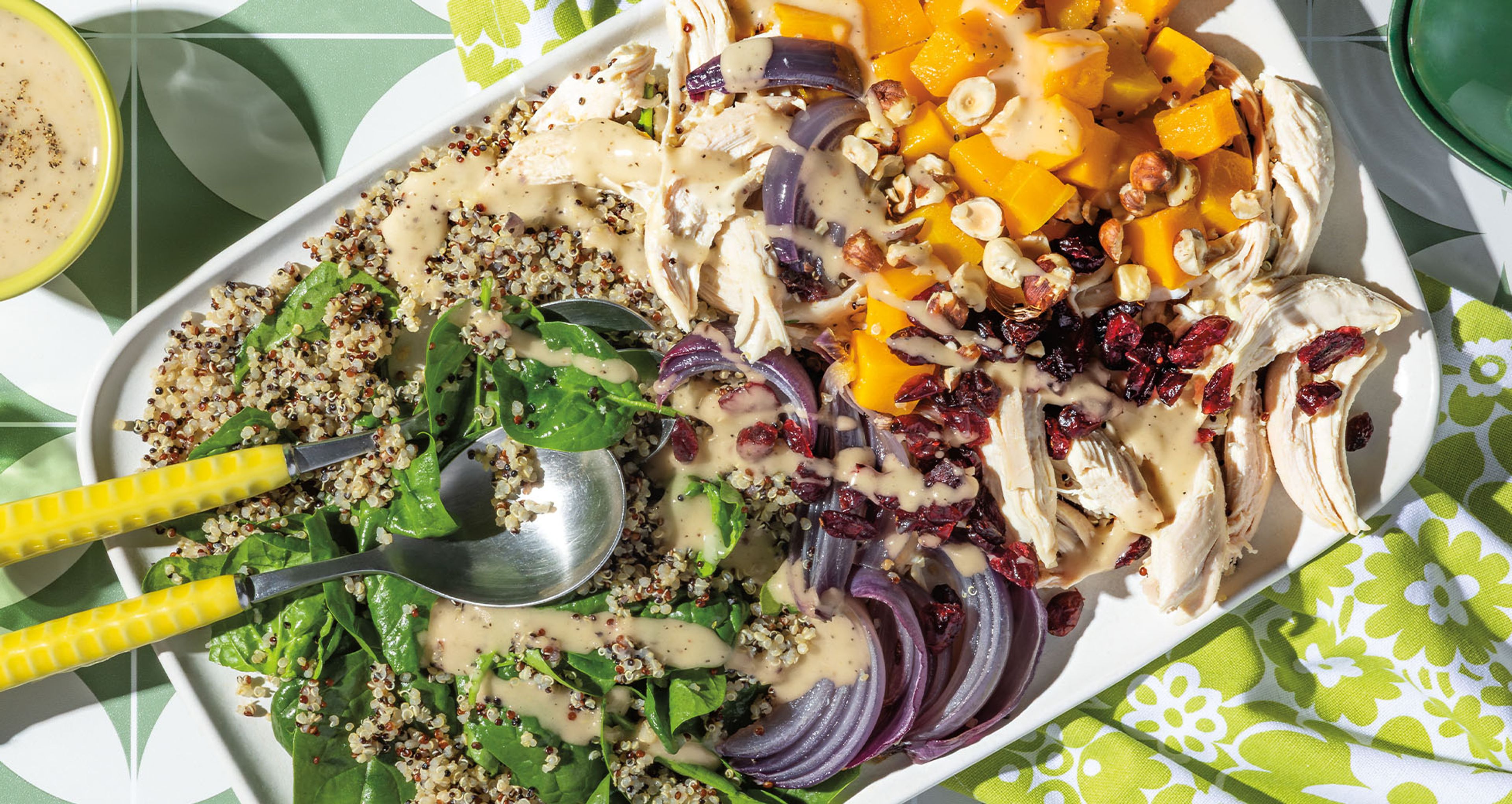 Rotisserie Chicken and Roasted Squash Salad