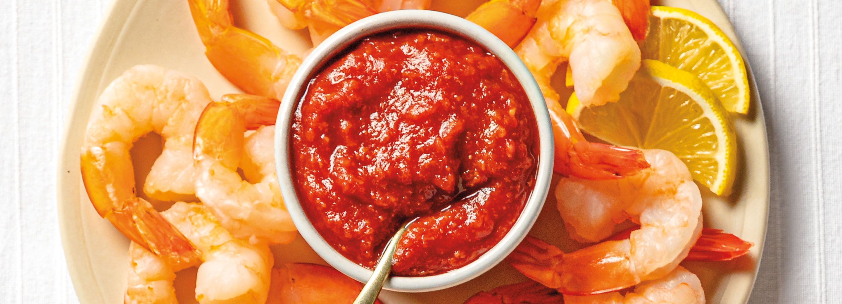 Shrimp Cocktail with Spicy Horseradish Sauce Schnucks