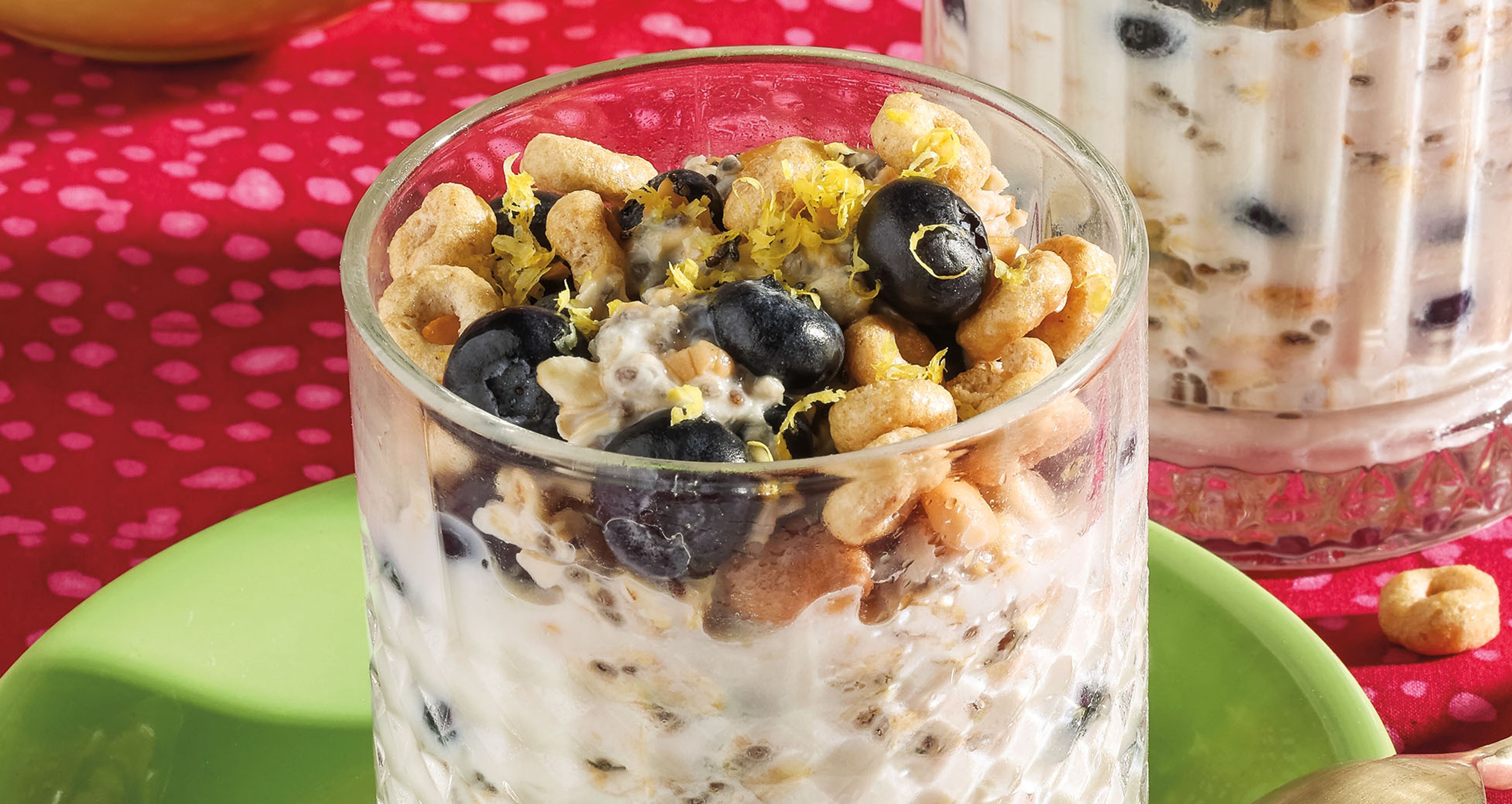 Blueberry-Lemon Overnight Oats
