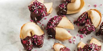 Homemade Fortune Cookies