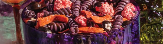 Scary Spiral Pasta Salad