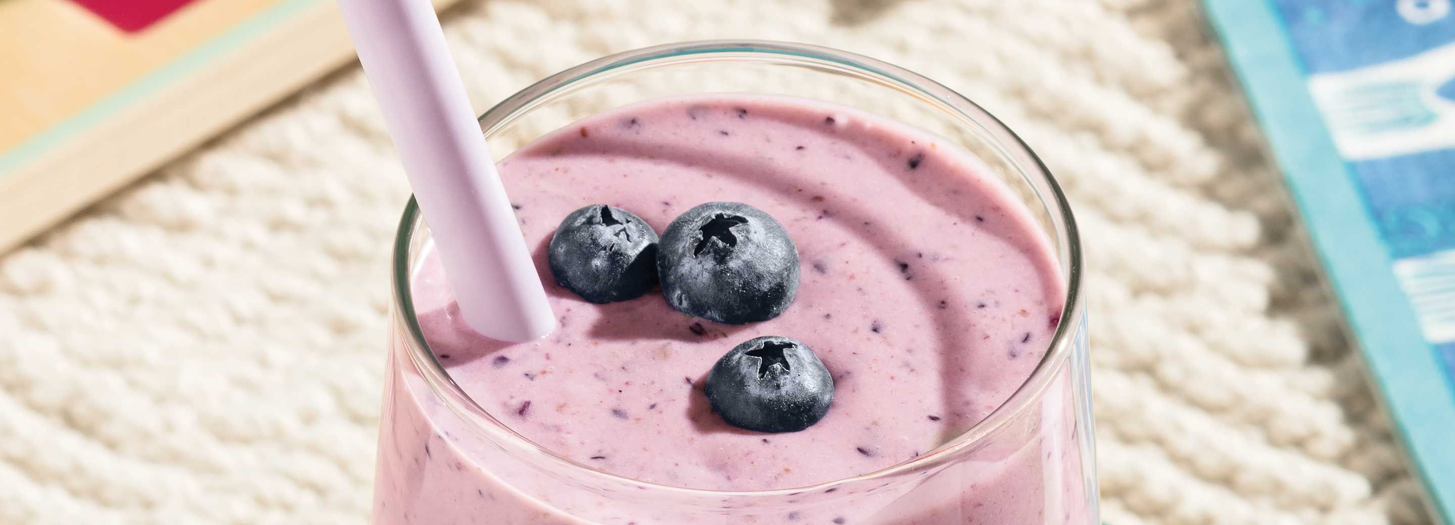 Peanut Butter & Blueberry Smoothie | Schnucks