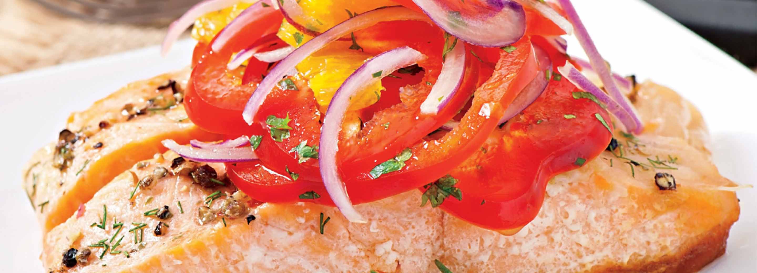 Orange-Soy Baked Salmon | Schnucks