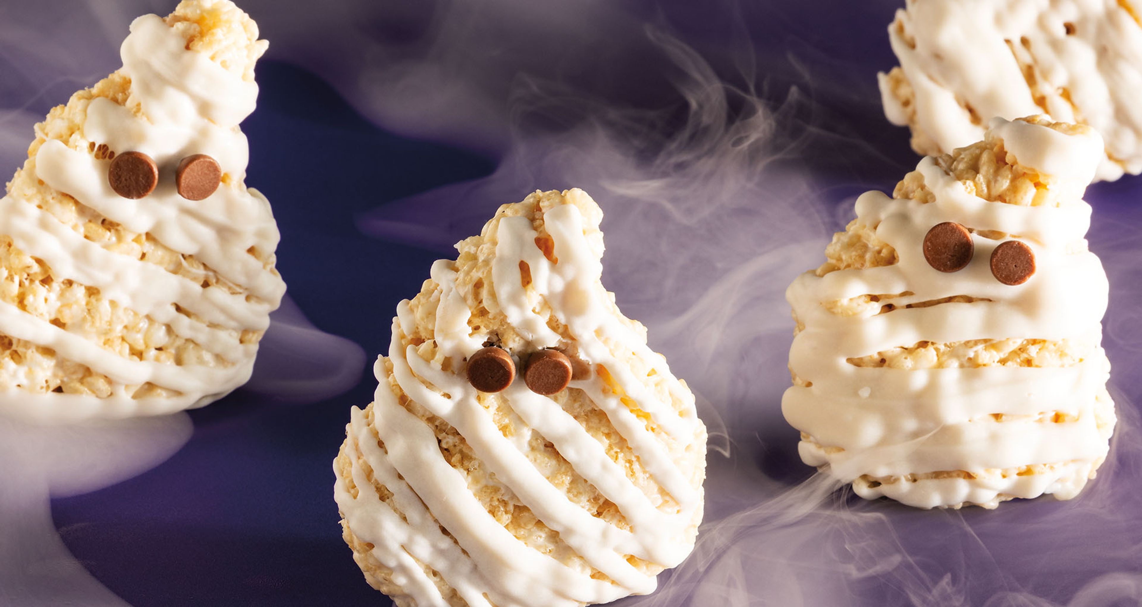 Crispy Rice Ghosts