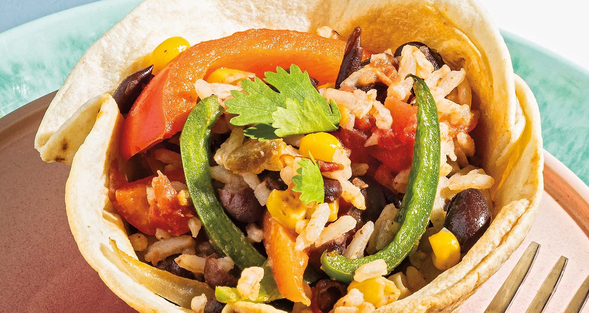 Cuban Black Bean and Rice Skillet