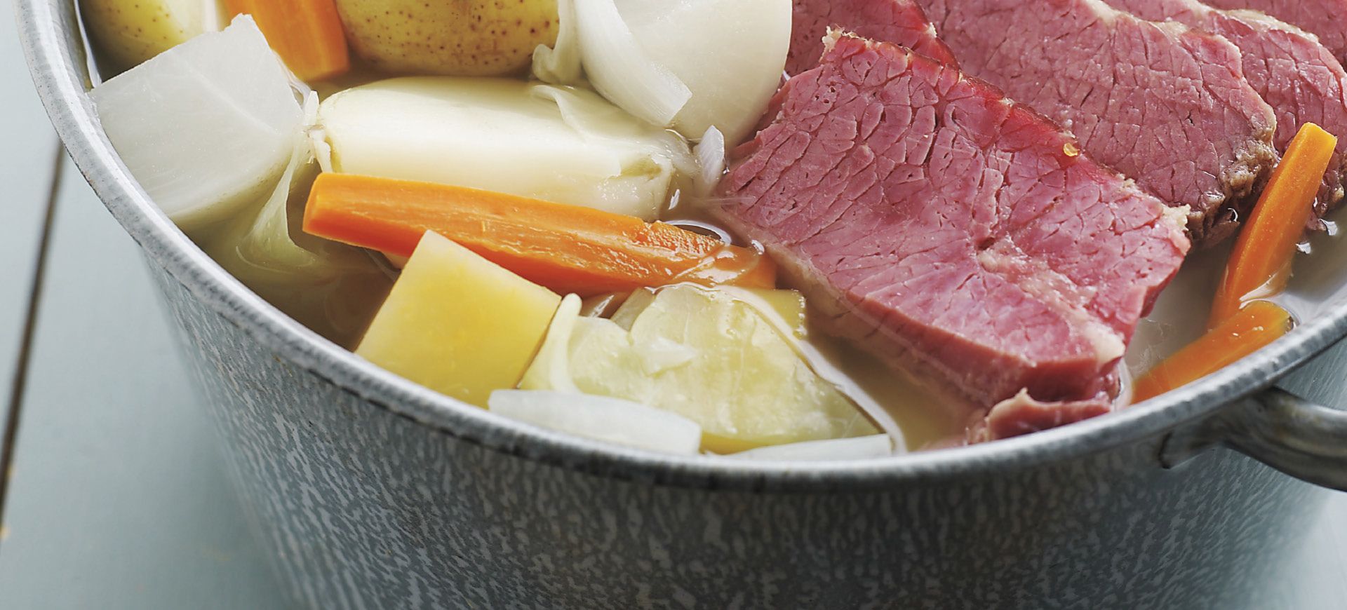 Brown Sugar and Mustard Glazed Corned Beef with Vegetables
