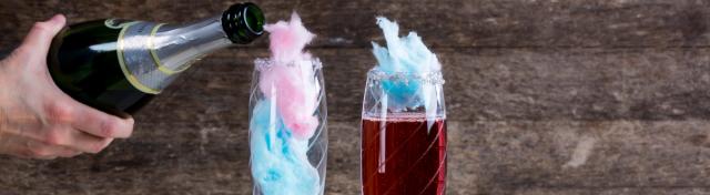 Cotton Candy Cocktail or Mocktail