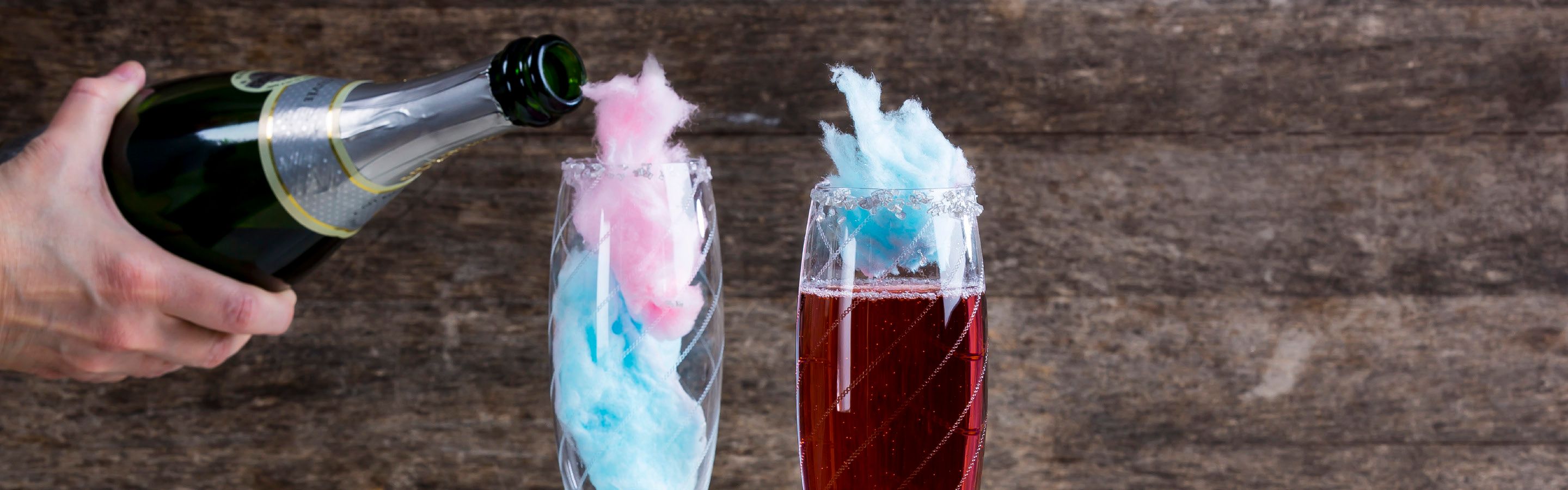 Cotton Candy Cocktail or Mocktail