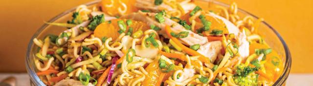 The Simplest Ramen Chicken Salad