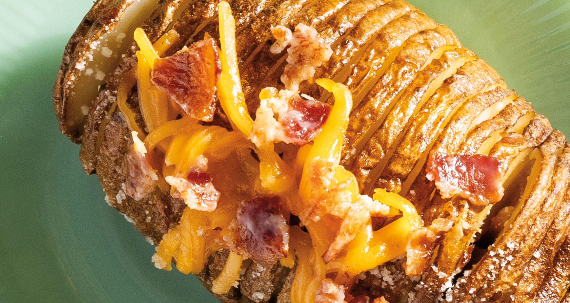 Garlicky Grilled Hasselback Potatoes | Schnucks