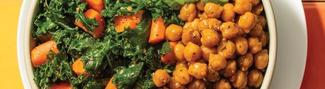 Peanut Chickpea Bowl