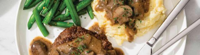 Chopped Steak Dinner