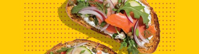 Chia Rye Lox Toast