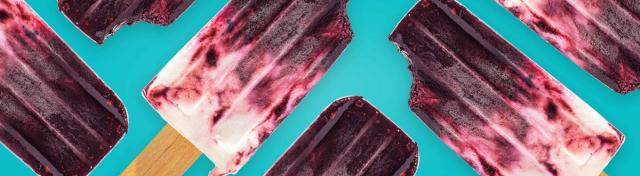 Lemon-Berry Yogurt Pops