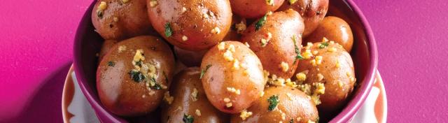 Red Potatoes with Parsley Butter