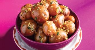 Red Potatoes with Parsley Butter