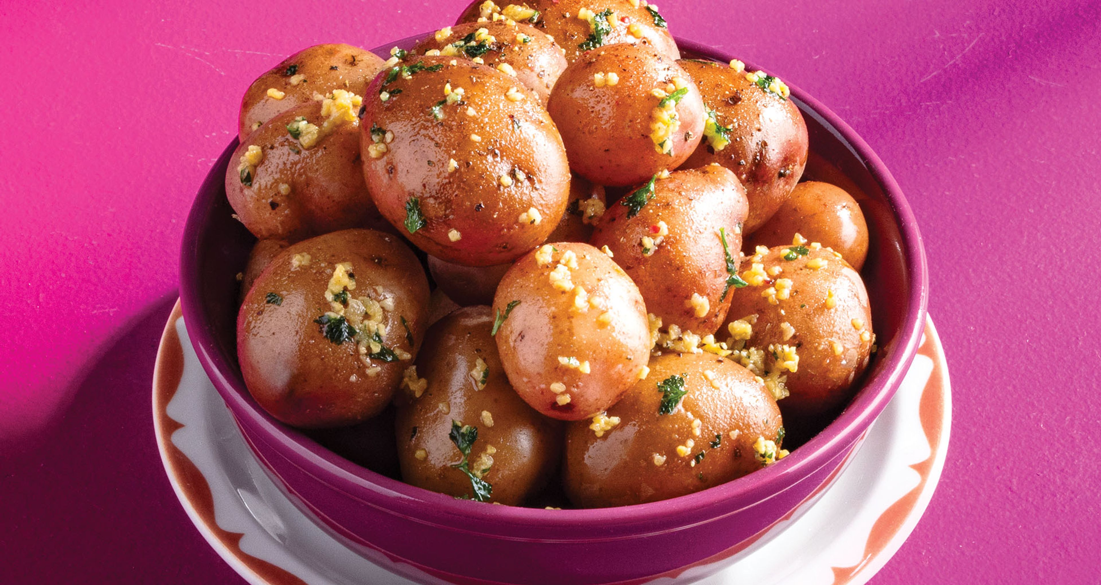 Red Potatoes with Parsley Butter