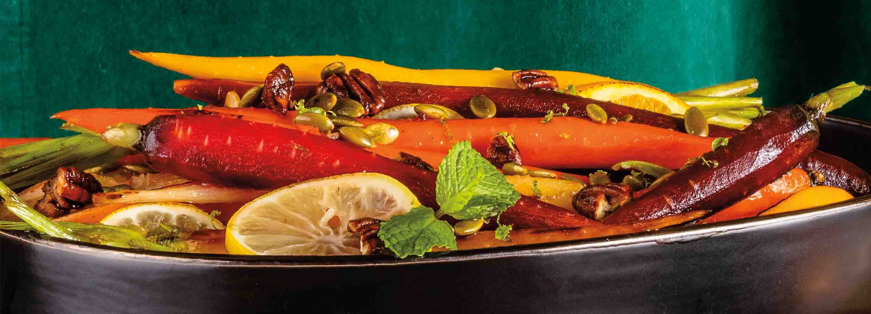 Spicy Maple Roasted Carrots + Citrus | Schnucks