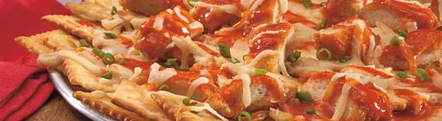 Ritz Chips Cheesy Buffalo Chicken Nachos