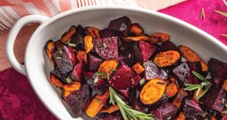 Roasted Beets and Carrots