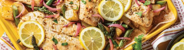 Sheet Pan Tilapia