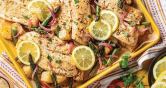 Sheet Pan Tilapia