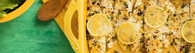 Lemon Parmesan Tilapia