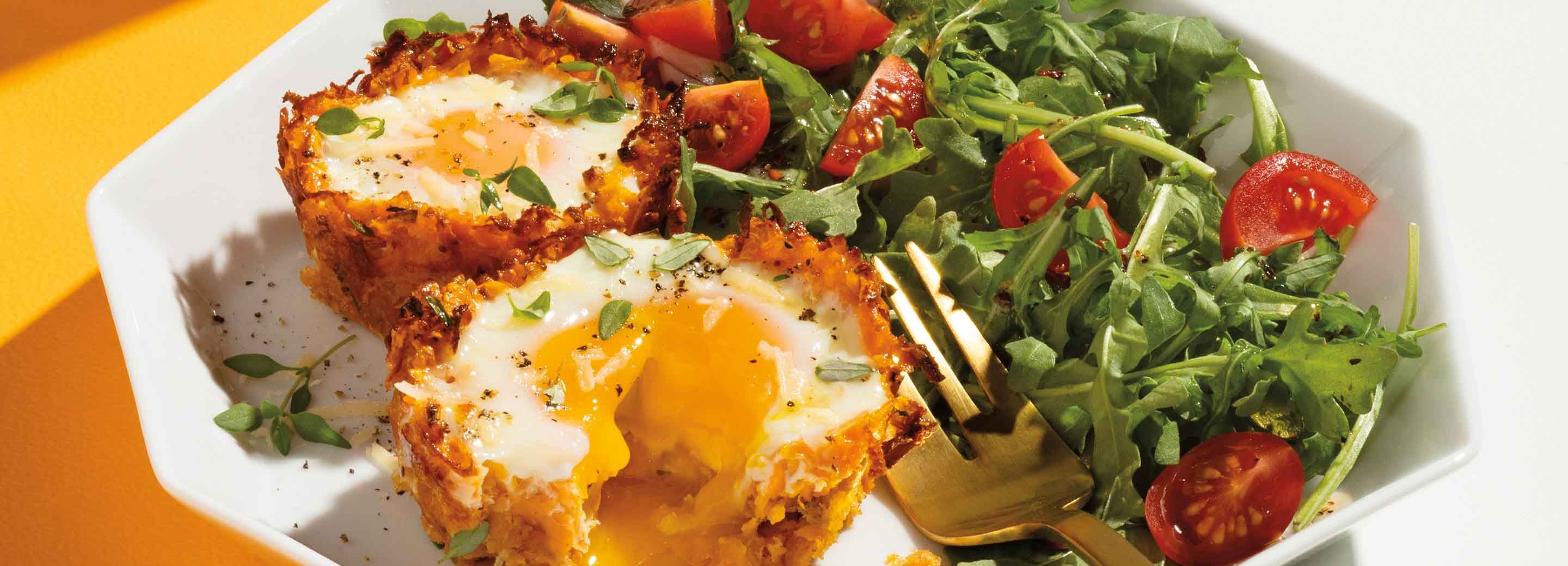 Sweet Potato Egg Cups