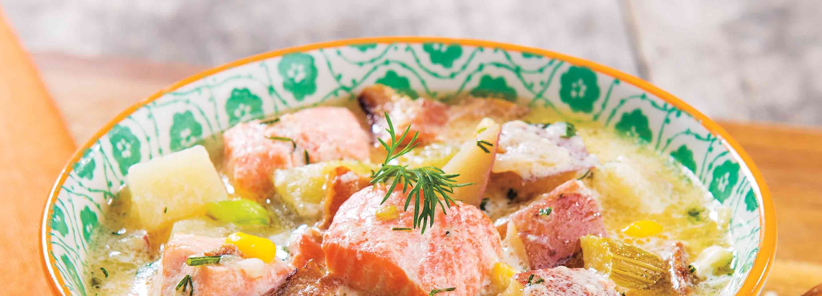 Creamy Salmon Chowder