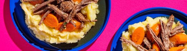 Slow-Cooker Pot Roast with Carrots and Potatoes