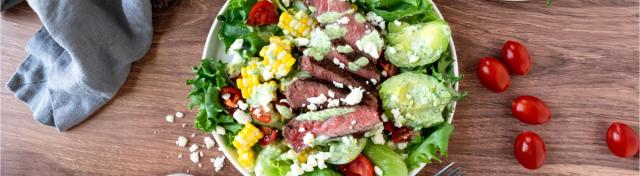 Cilantro Lime Steak Salad
