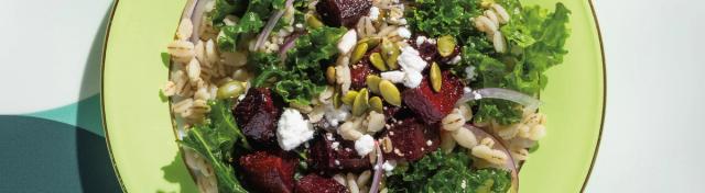 Roasted Beets and Barley Salad