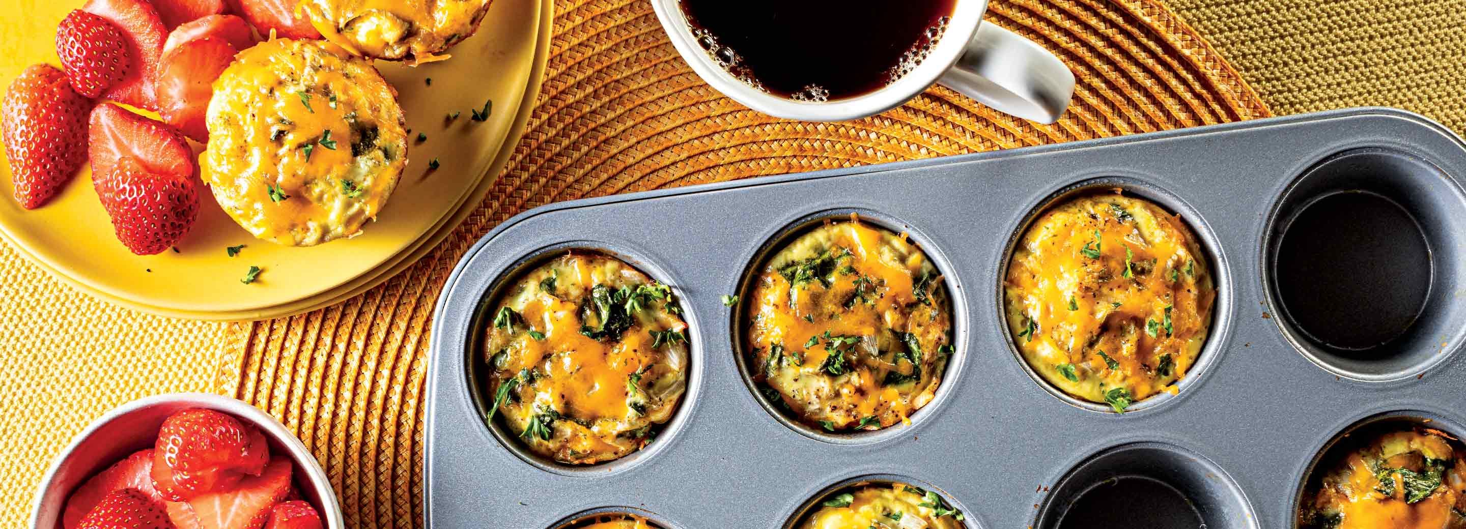 Spinach and Artichoke Egg Cups