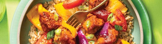 Sweet and Sour Pork Bowl