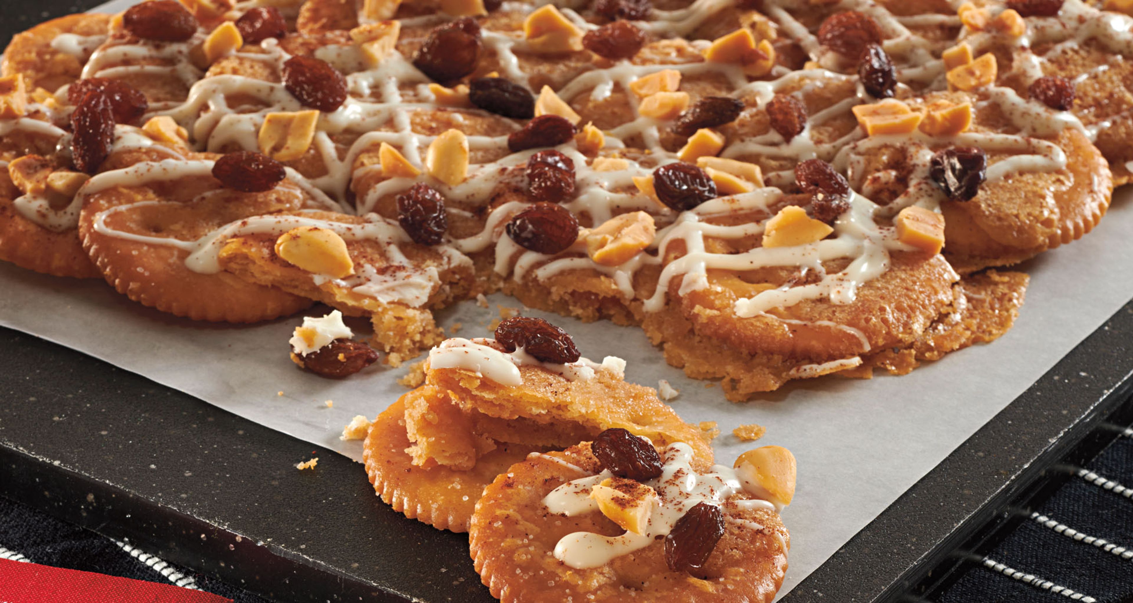 Sweet 'N Salty White Chocolate Bark 				