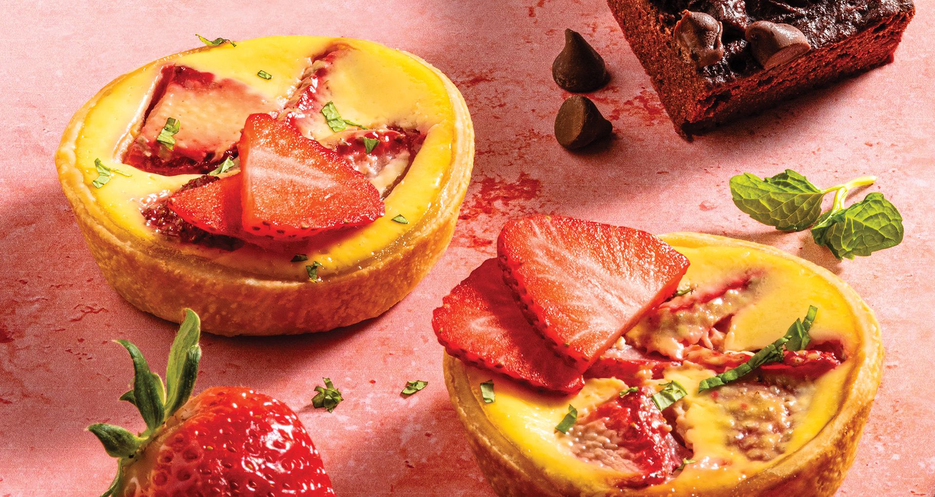 Strawberry Custard Tartlets Schnucks