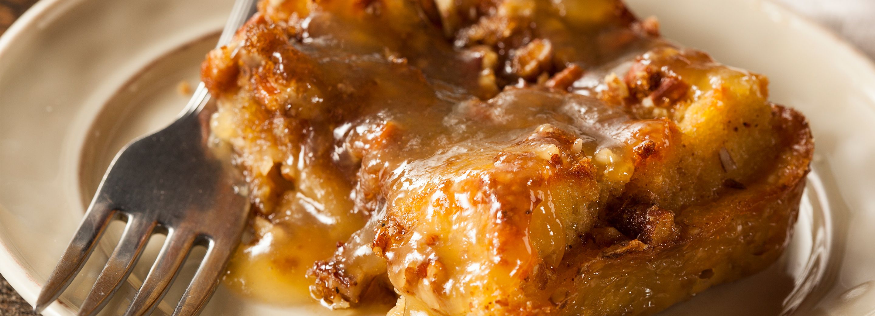 Cheesy Bacon & Pear Bread Pudding | Schnucks